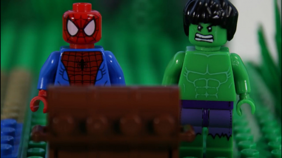 کارتون لگو آجری ها Lego Bricks - قسمت 66 - بتمن و اسپایدرمن